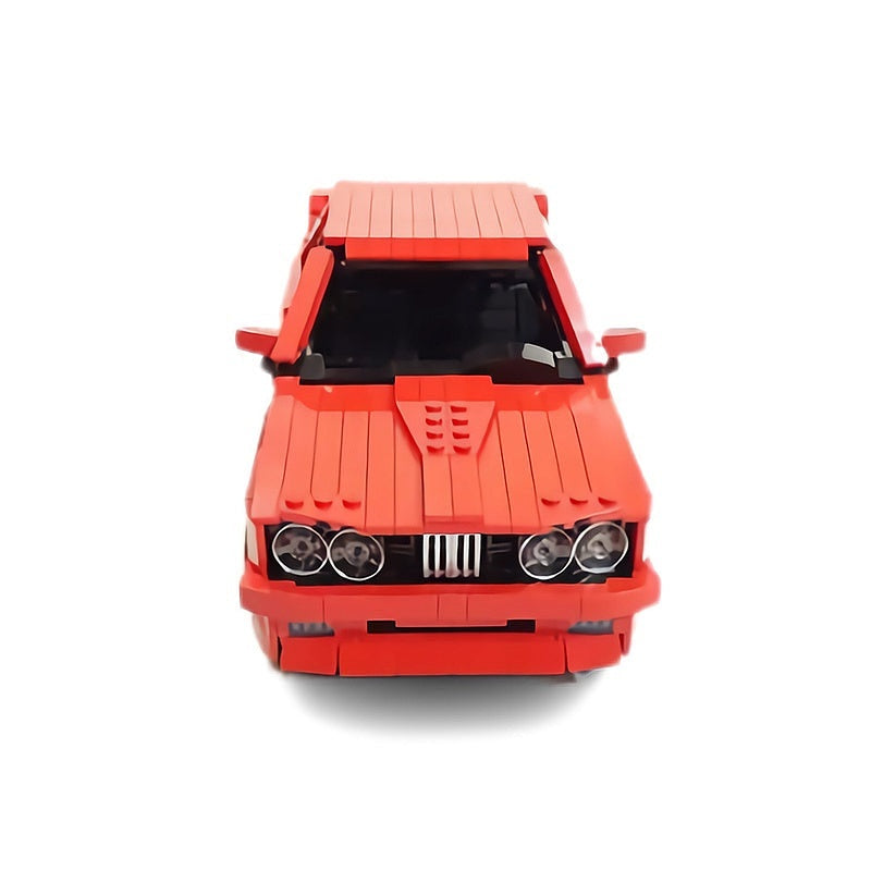E30 Retro German Sports Coupe MOC Vehicle Model Building Kit - 3
