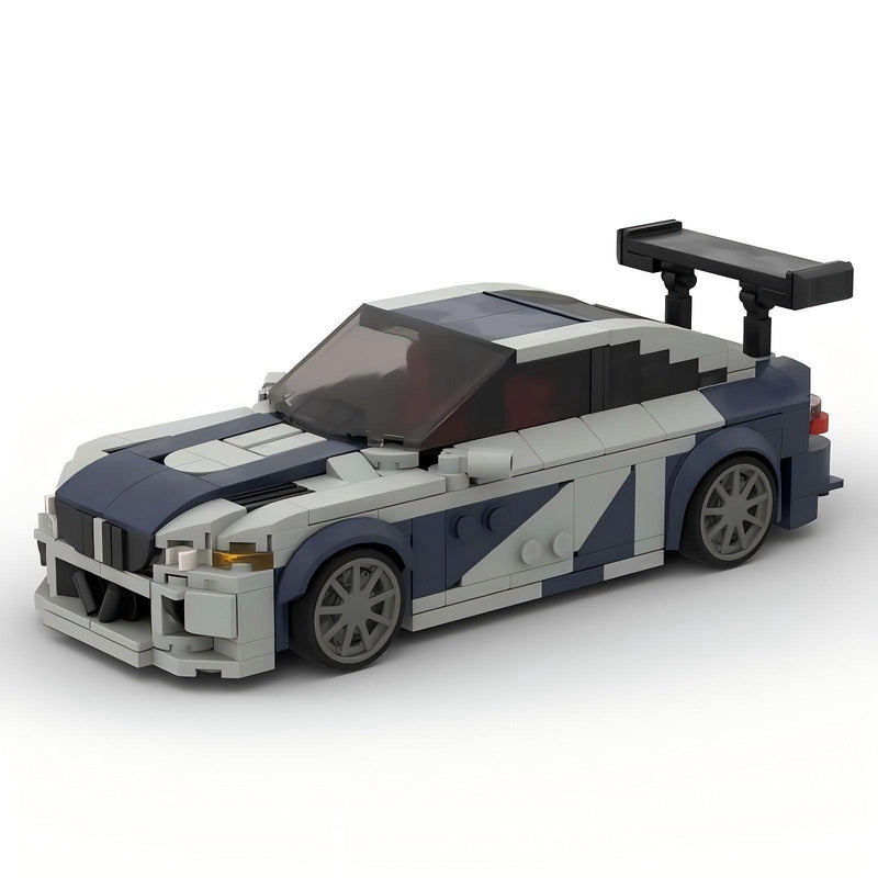 E46 GTR Sports Touring Race Car Building Kit | LEGO-Compatible MOC - 1