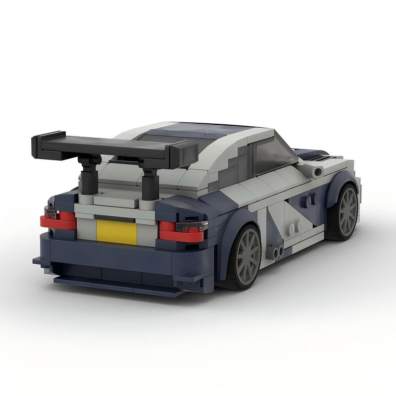 E46 GTR Sports Touring Race Car Building Kit | LEGO-Compatible MOC - 4