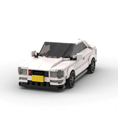 Early 90s Retro Coupe Sports Car Building Kit | LEGO-Compatible MOC - 5