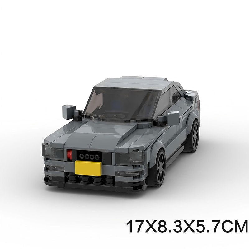 Early 90s Retro Coupe Sports Car Building Kit | LEGO-Compatible MOC - 7