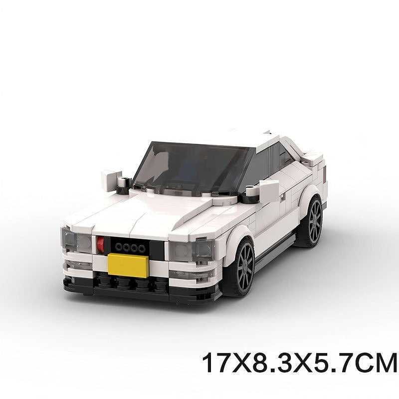 Early 90s Retro Coupe Sports Car Building Kit | LEGO-Compatible MOC - 9