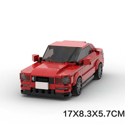 Early 90s Retro Coupe Sports Car MOC Building Kit - 8