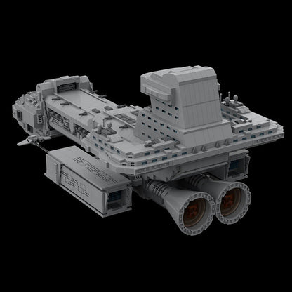 Earth Defense Battlecruiser MOC Building Kit | Interstellar Warship - 2