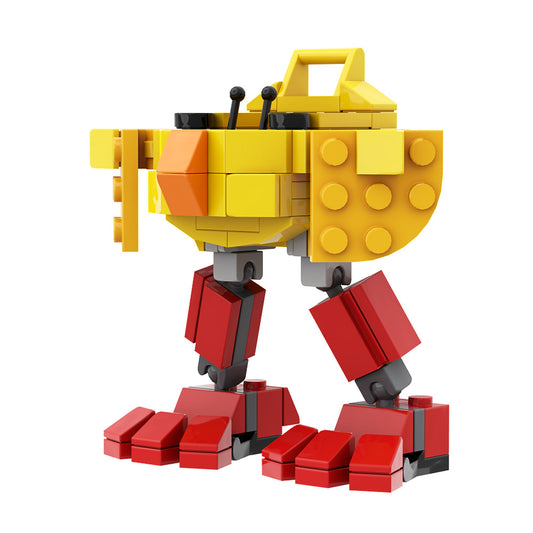 easter chick mech building set | moc-143820 - 2