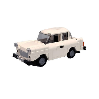 Eastern Bloc Classic Compact Sedan Building Kit | LEGO-Compatible MOC - 1