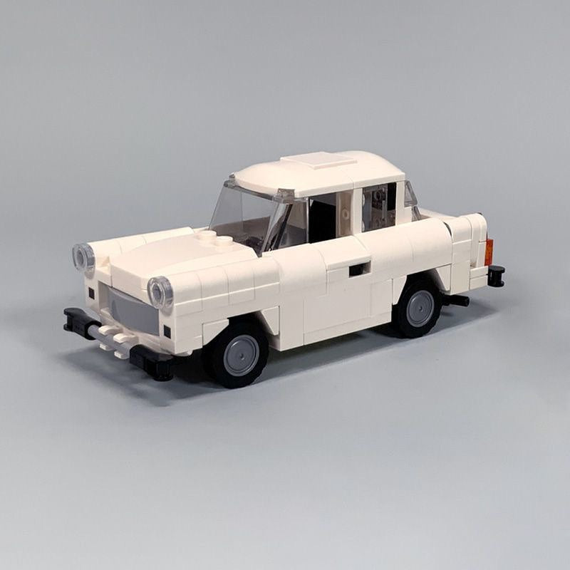 Eastern Bloc Classic Compact Sedan Building Kit | LEGO-Compatible MOC - 2