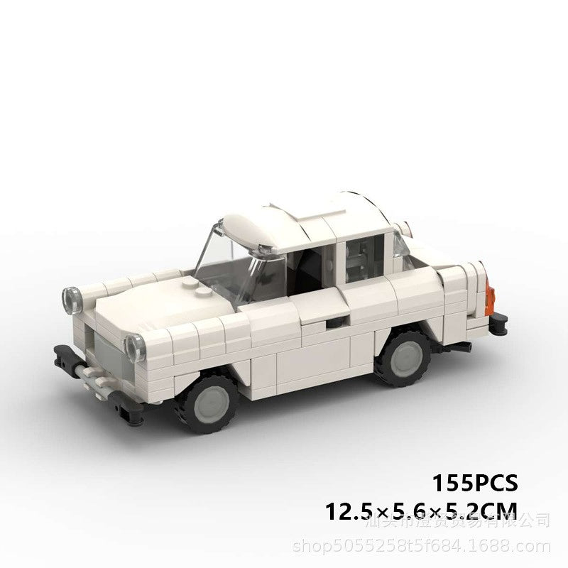 Eastern Bloc Classic Compact Sedan Building Kit | LEGO-Compatible MOC - 4