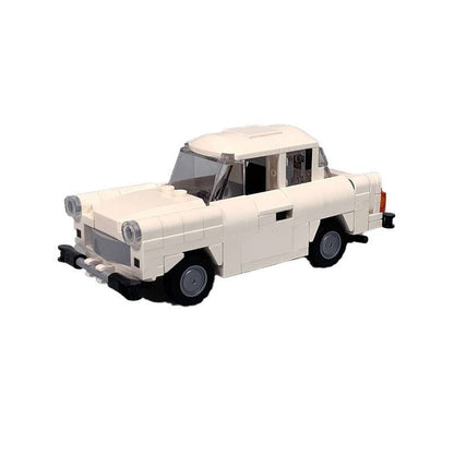 Eastern Bloc Classic Sedan MOC Building Kit | Vintage Vehicle Model - 3