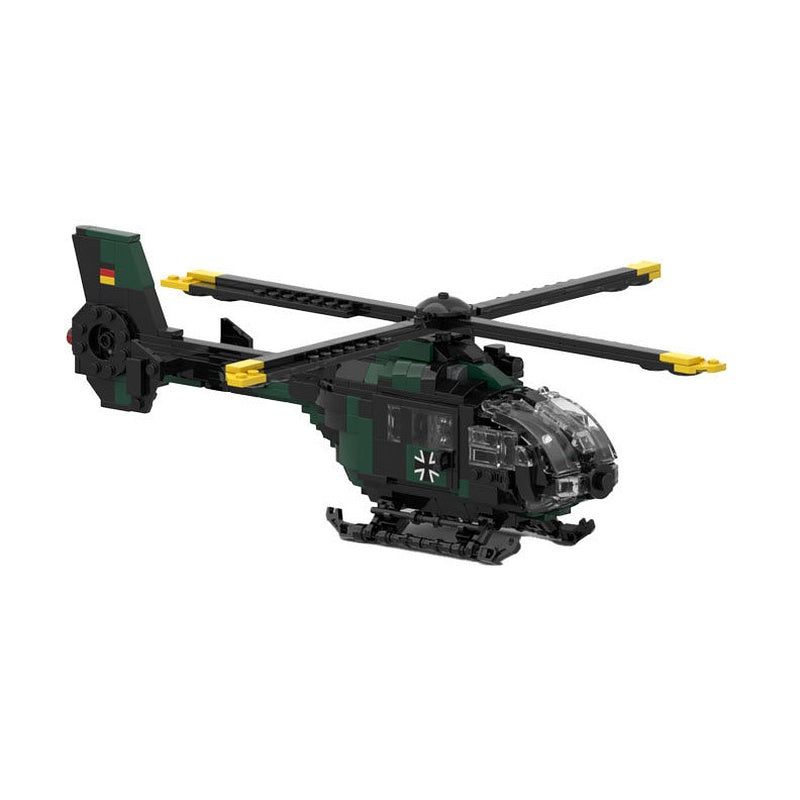 EC135 T1 German Military Training Helicopter MOC Building Kit - 1