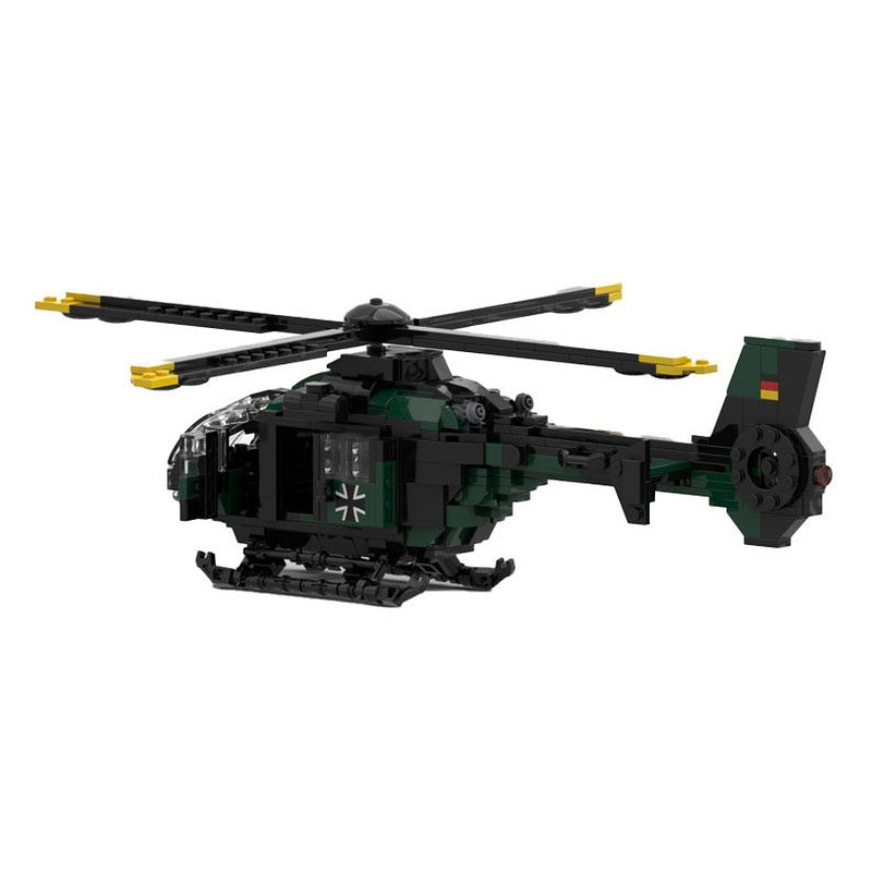 EC135 T1 German Military Training Helicopter MOC Building Kit - 2