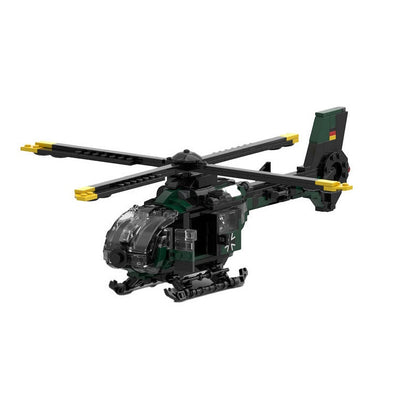 EC135 T1 German Military Training Helicopter MOC Building Kit - 3