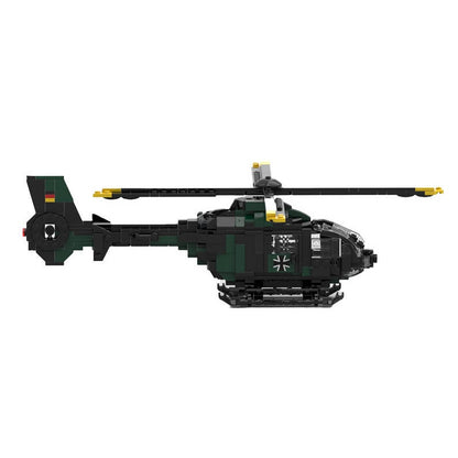 EC135 T1 German Military Training Helicopter MOC Building Kit - 4