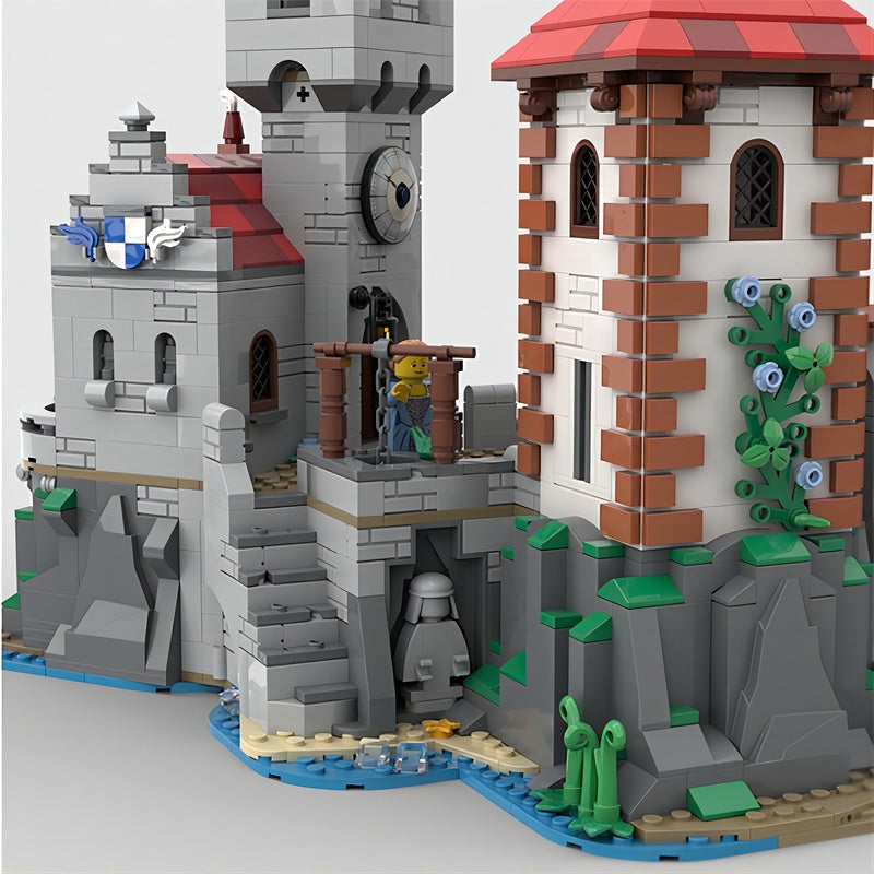 Edgewater Keep Coastal Castle MOC Building Kit - 5