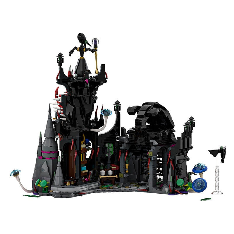 Eldritch Castle MOC Building Kit | Dark Fantasy Fortress Architecture - 2