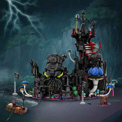 Eldritch Castle MOC Building Kit | Dark Fantasy Fortress Architecture - 3