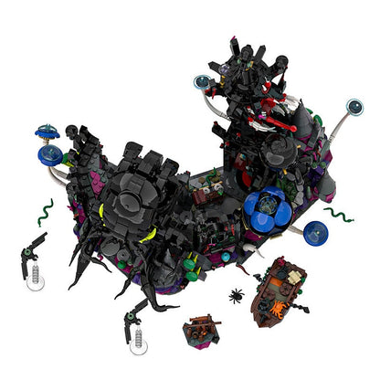 Eldritch Castle MOC Building Kit | Dark Fantasy Fortress Architecture - 5