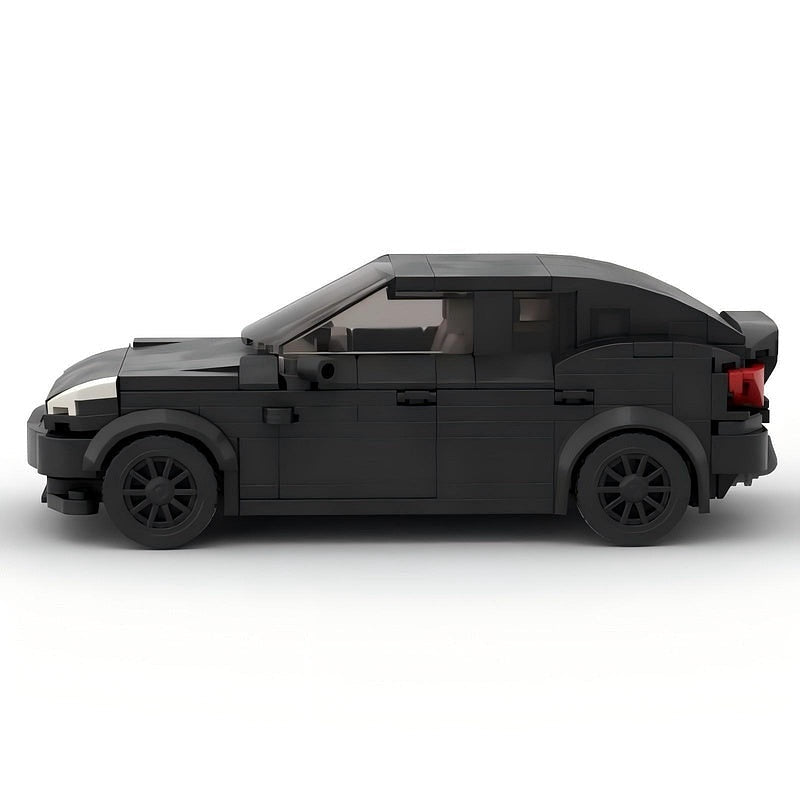 Electric Crossover Car MOC Vehicle Building Kit | Modern EV Model - 4