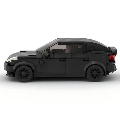 Electric Crossover Car MOC Vehicle Building Kit | Modern EV Model - 4