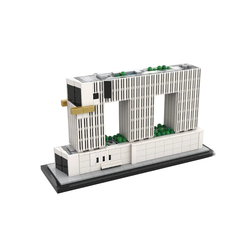 Elephant Building Bangkok 1:800 MOC Skyscraper Building Kit - 1