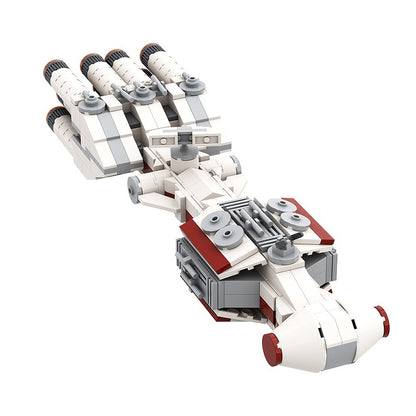 Eleven-Engine Diplomatic Space Corvette MOC Building Kit - 5