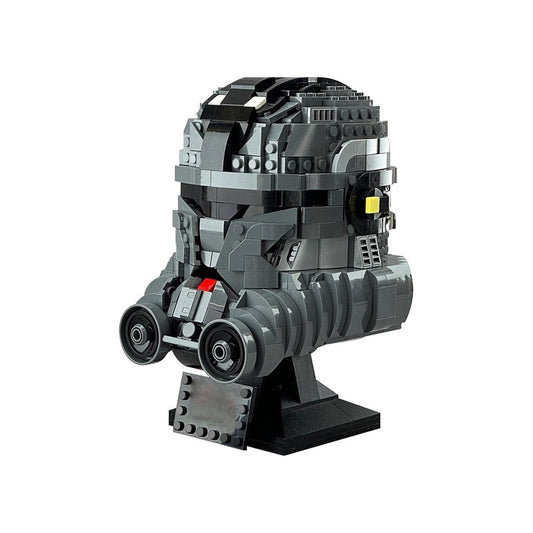 Elite Clone Commando Sci-Fi Helmet Building Kit | LEGO-Compatible MOC - 3