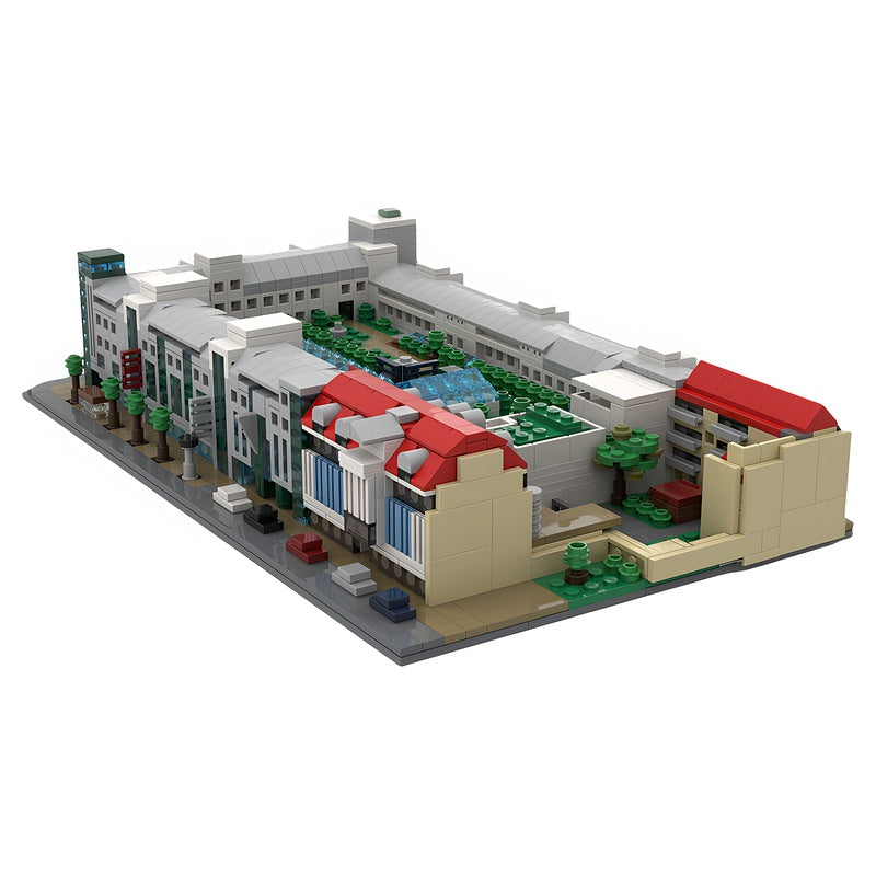 Elsterpassage Leipzig Mixed-Use Complex 1:450 MOC Building Kit - 4