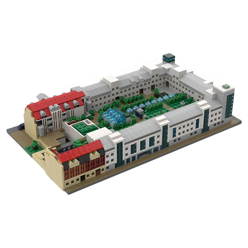 Elsterpassage Leipzig Mixed-Use Complex 1:450 MOC Building Kit - 5