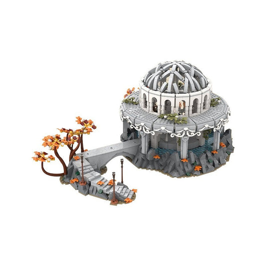 Elven Valley Sanctuary White Council Chamber MOC Building Kit - 1