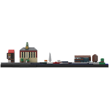 Emden Skyline MOC Building Kit | German Coastal Architecture Model - 3