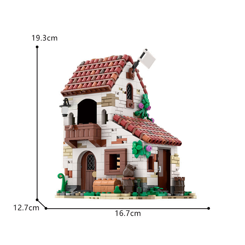 Empire Soldiers House Building Kit | LEGO-Compatible MOC - 5