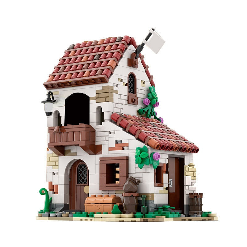 Empire Soldiers House MOC Building Kit | Historic Military Village Model - 1