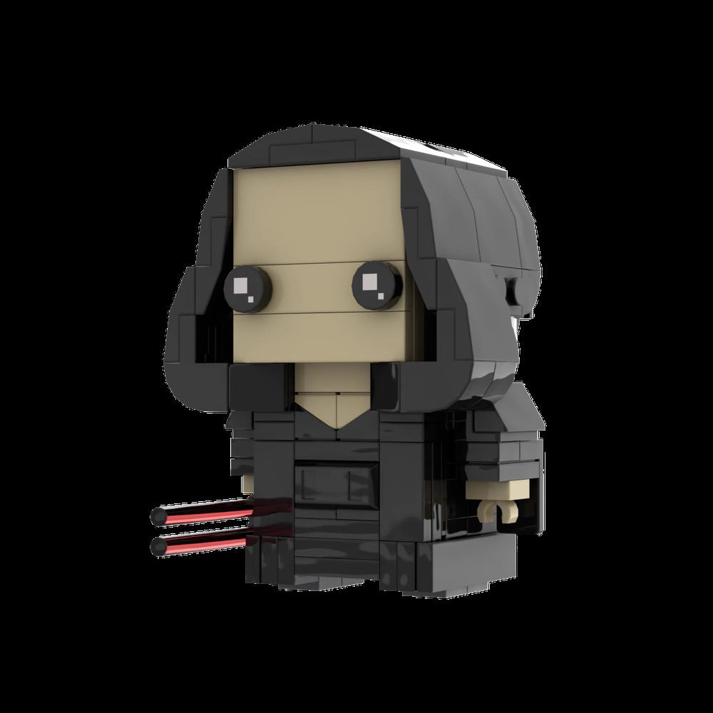 empress palpatine brickheadz building set | star wars | moc-190033 - 2
