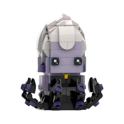 Enchanted Ocean Kingdom BrickHeadz Building Kit | LEGO-Compatible MOC - 15
