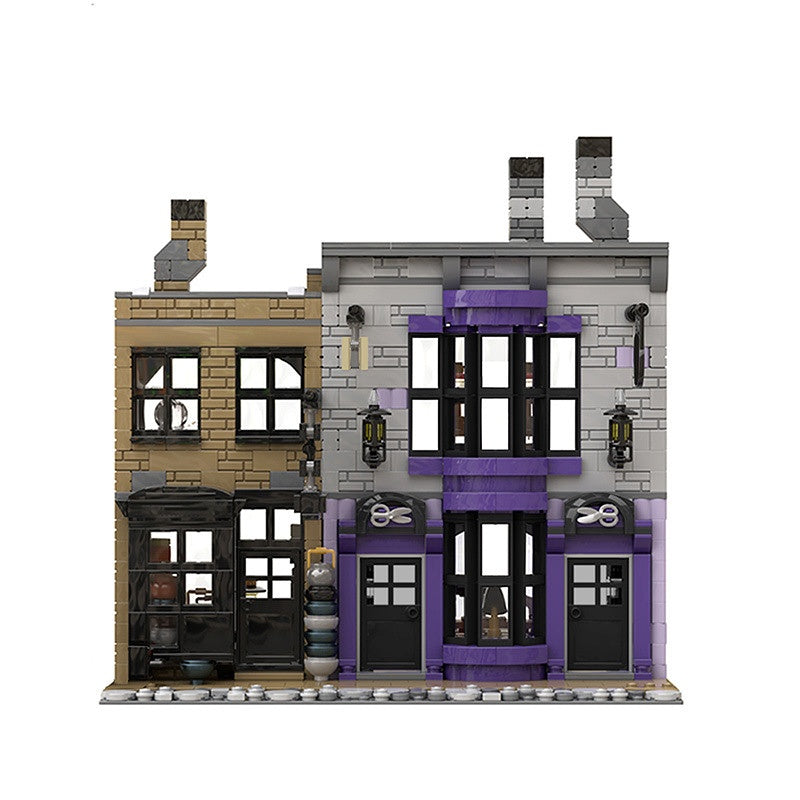 Enchanted Robe Boutique & Magic Cauldron Shop Building Kit | Compatible MOC - 3