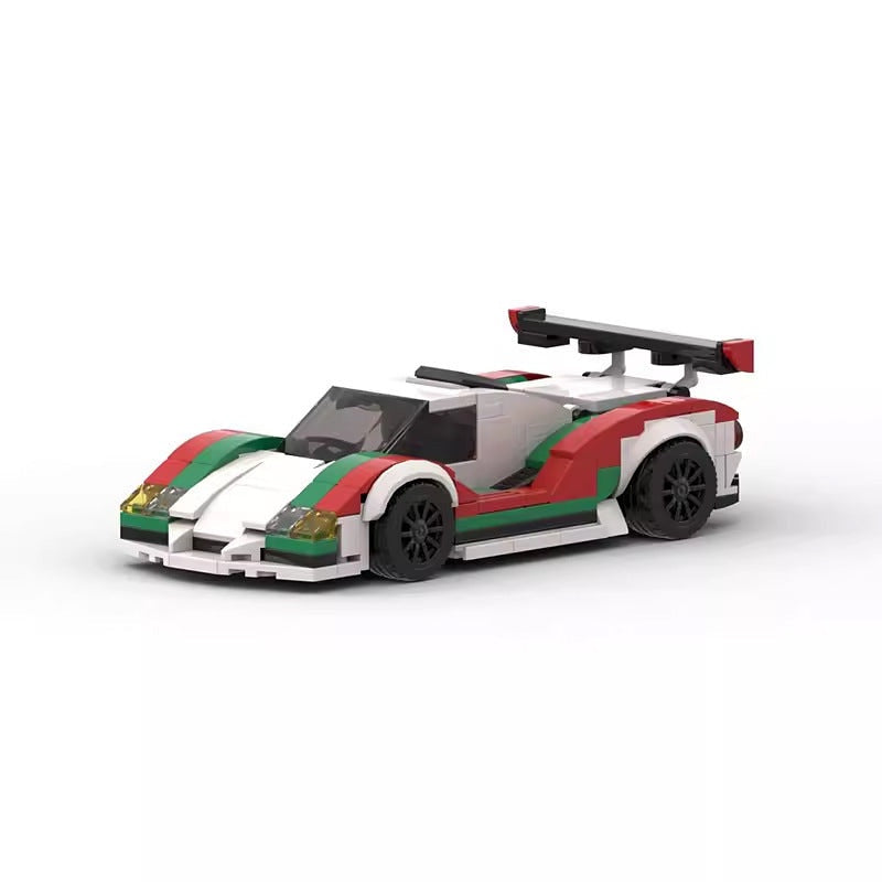 Energy Racing GT1 MOC Racing Car Building Kit | GT Performance Vehicle - 1