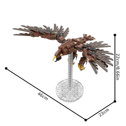 Epic Fantasy Great Eagle Building Kit | Compatible MOC - 3