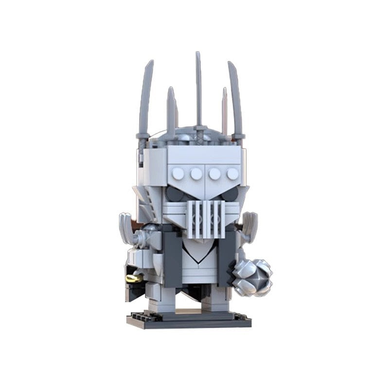 Epic Fantasy Ring Kingdom Heroes Brickheadz Building Kit | LEGO-Compatible MOC - 1