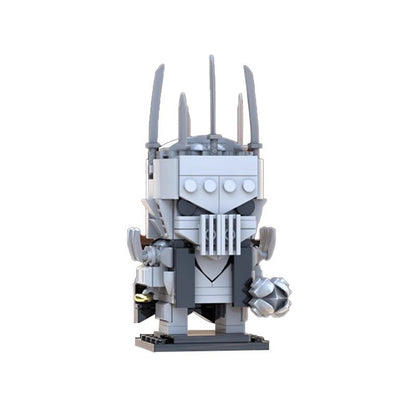 Epic Fantasy Ring Kingdom Heroes Brickheadz Building Kit | LEGO-Compatible MOC - 1