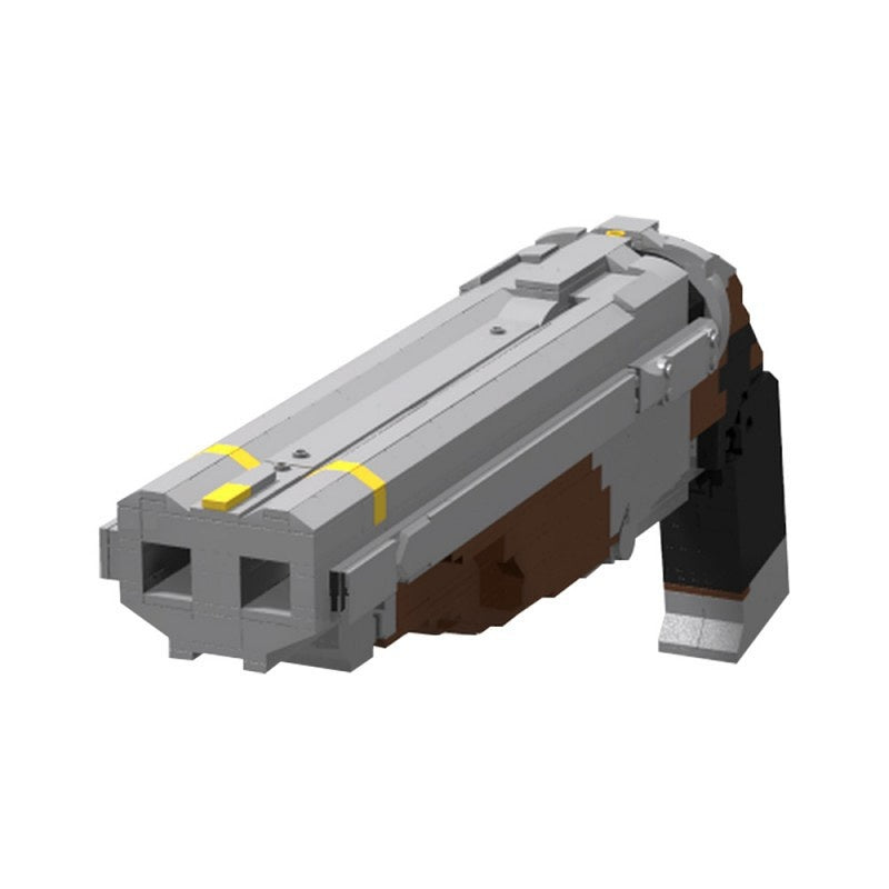 Eternal Underworld Double-Barrel Shotgun Building Kit | LEGO-Compatible MOC - 4