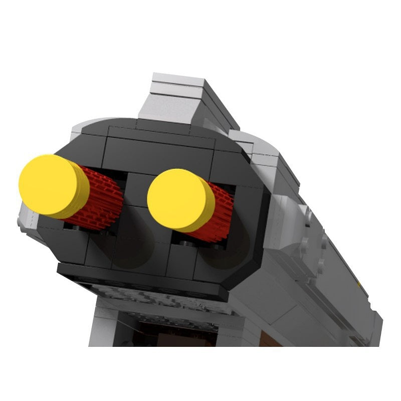Eternal Underworld Double-Barrel Shotgun Building Kit | LEGO-Compatible MOC - 6