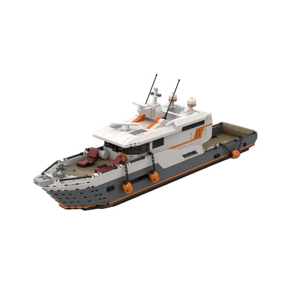 Expedition Yacht Building Kit | Compatible MOC - 1