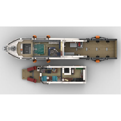 Expedition Yacht Building Kit | Compatible MOC - 2