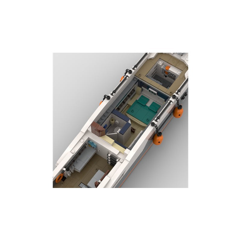Expedition Yacht Building Kit | Compatible MOC - 3
