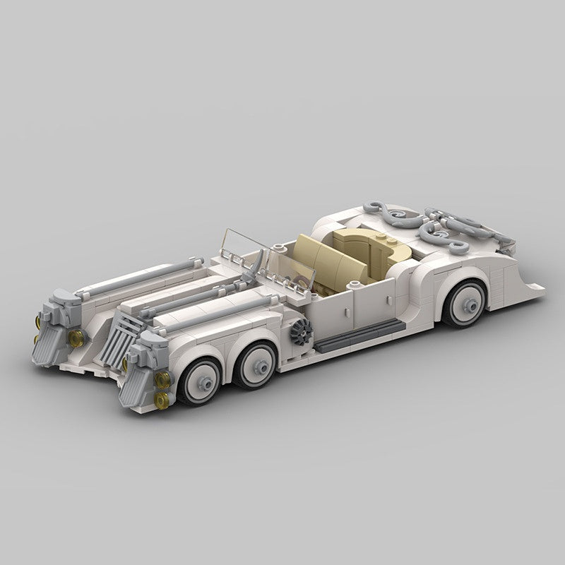 Extraordinary Gentleman Steampunk Car Building Kit | LEGO-Compatible MOC - 1