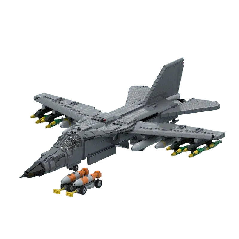 F-111 Aardvark Swing-Wing Strike Aircraft MOC Building Kit - 1