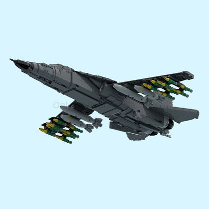 F-111 Aardvark Swing-Wing Strike Aircraft MOC Building Kit - 3