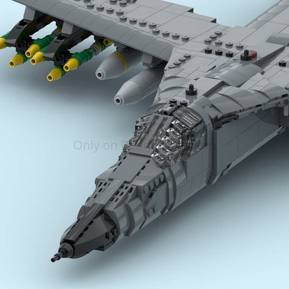 F-111 Aardvark Swing-Wing Strike Aircraft MOC Building Kit - 4