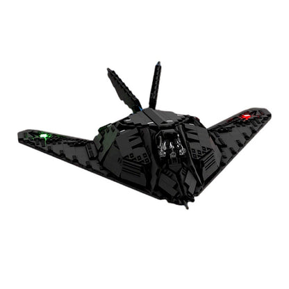 F-117 Nighthawk Stealth Aircraft MOC Building Kit - 1