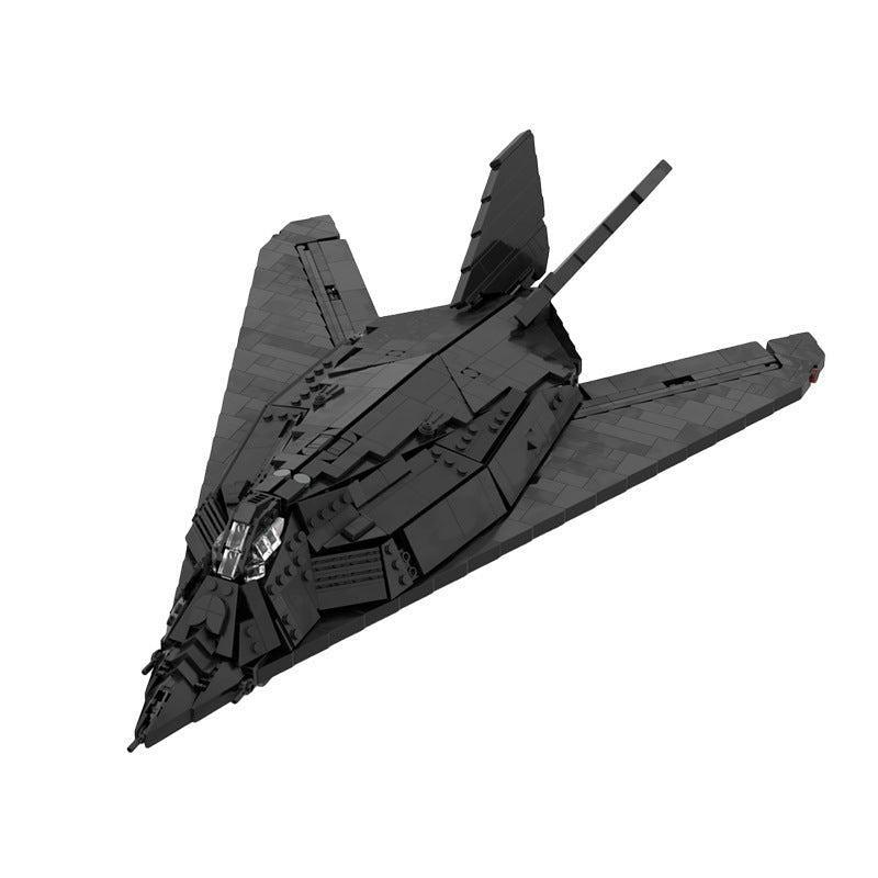 F-117 Nighthawk Stealth Aircraft MOC Building Kit - 1